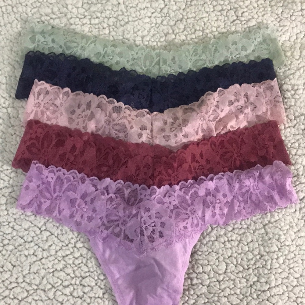 VS 5 Lace Thong 5 Pack